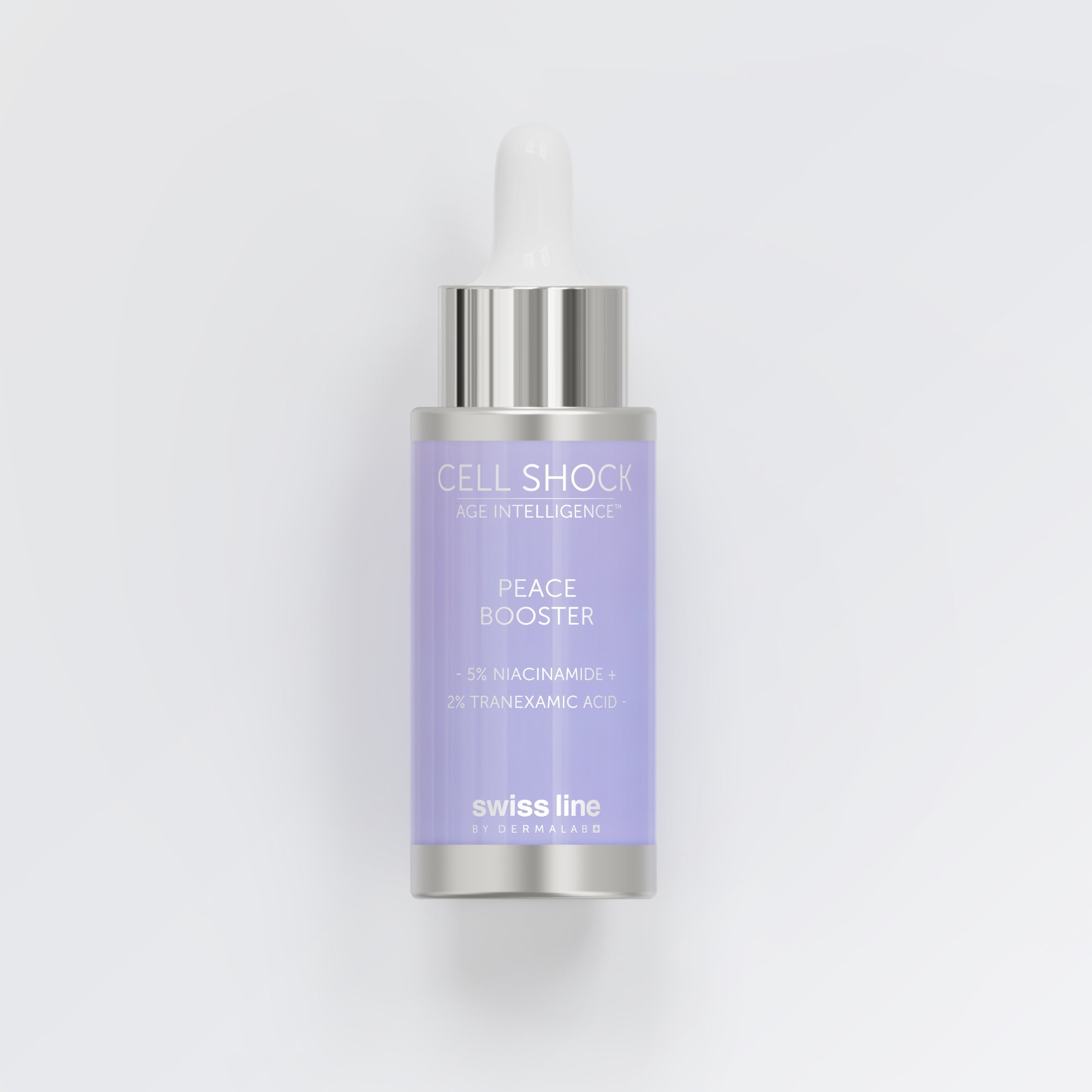 Peace booster - 5% Niacinamide + 2% Tranexamic acid Cell Shock Age Intelligence SWISSLINE Baronesse