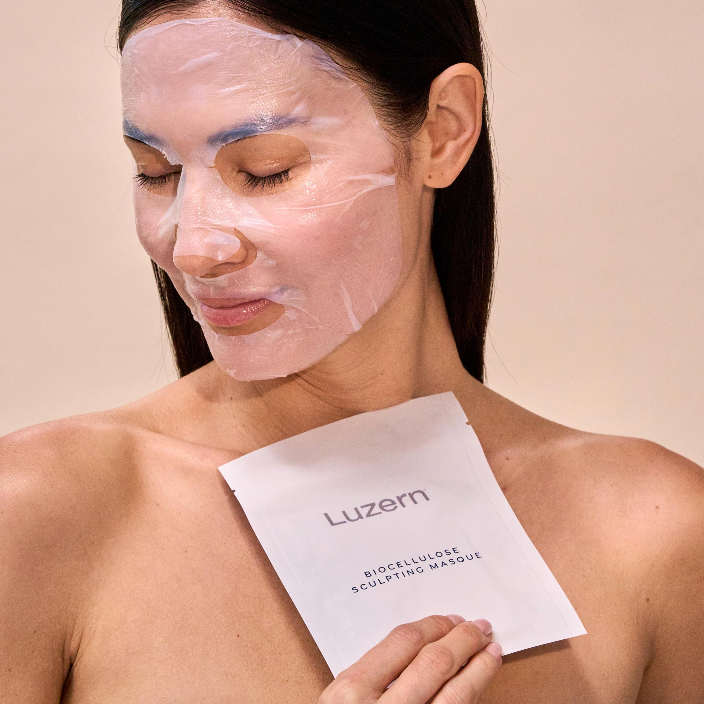 Biocellulose masque sculptant