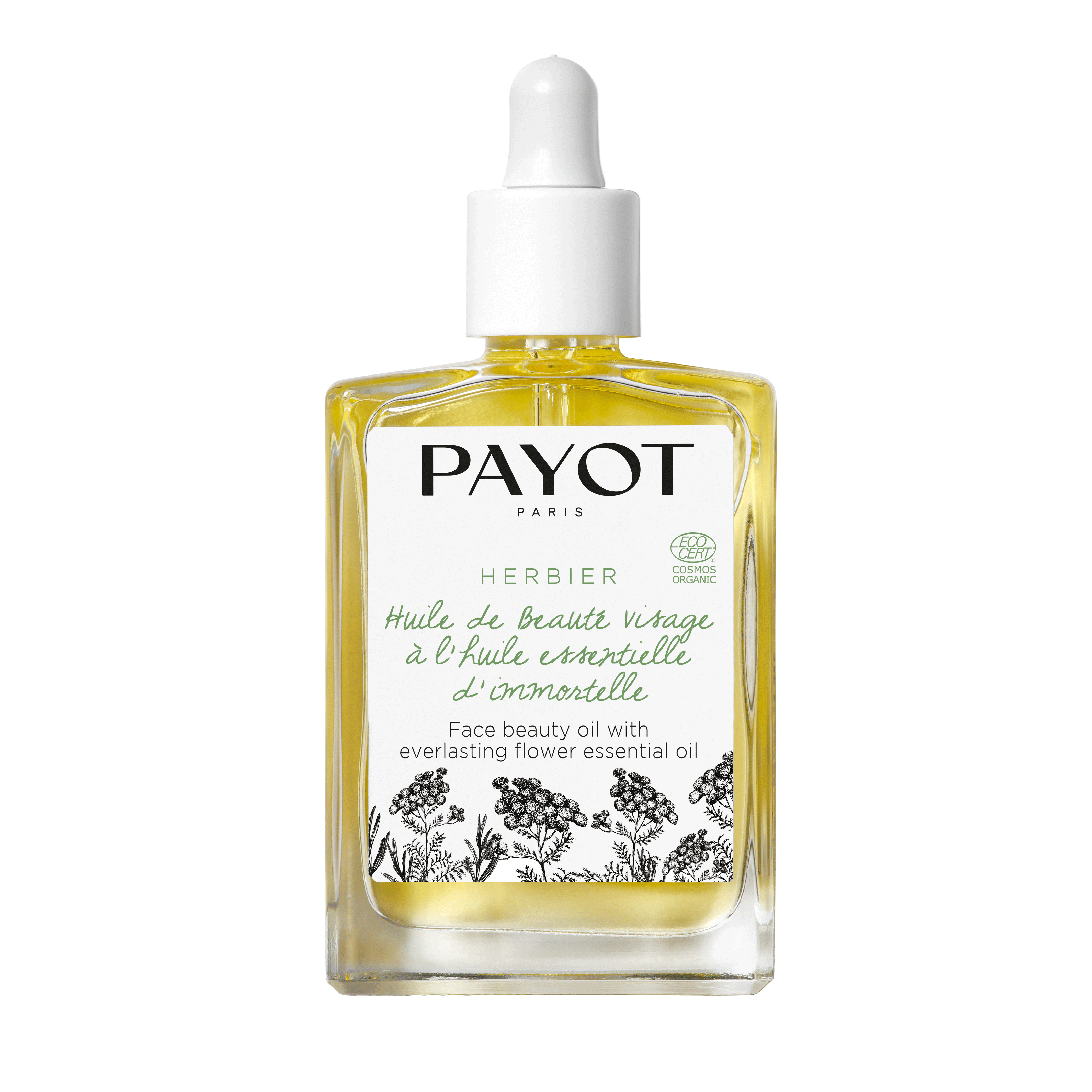 Huile de beauté visage